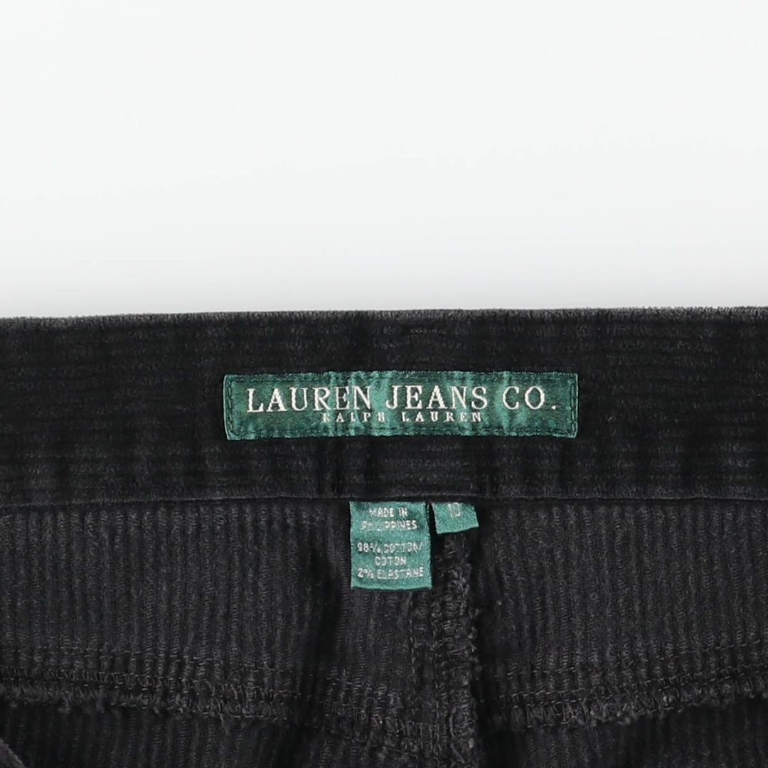 Ralph Lauren LAUREN JEANS CO. Corduroy Pants, Women's XL (equivalent to W32) cotton green type Vintage Second Hand