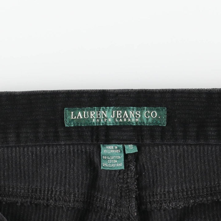 Ralph Lauren LAUREN JEANS CO. Corduroy Pants, Women's XL (equivalent to W32) cotton green type Vintage Second Hand
