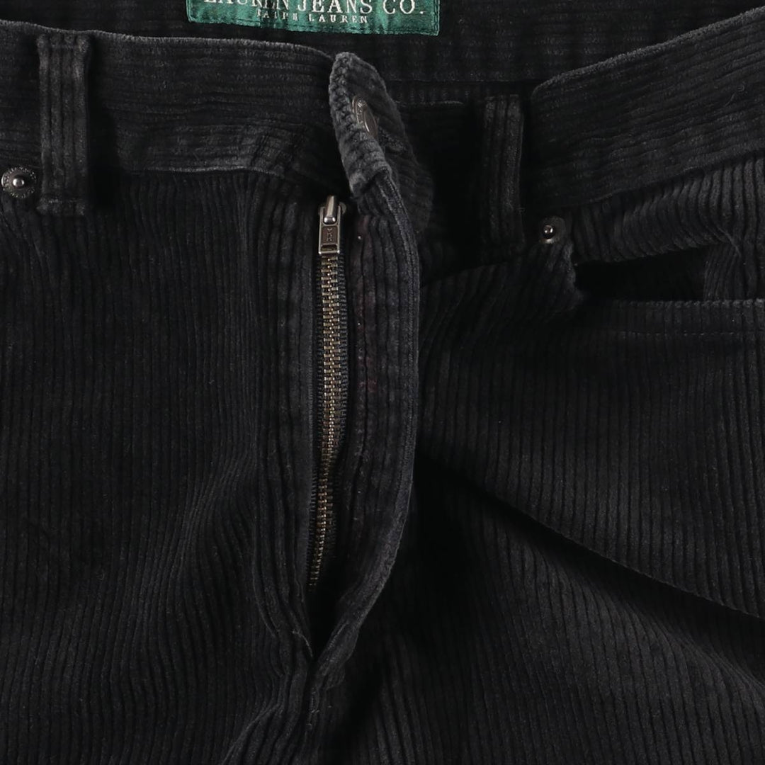 Ralph Lauren LAUREN JEANS CO. Corduroy Pants, Women's XL (equivalent to W32) cotton green type Vintage Second Hand