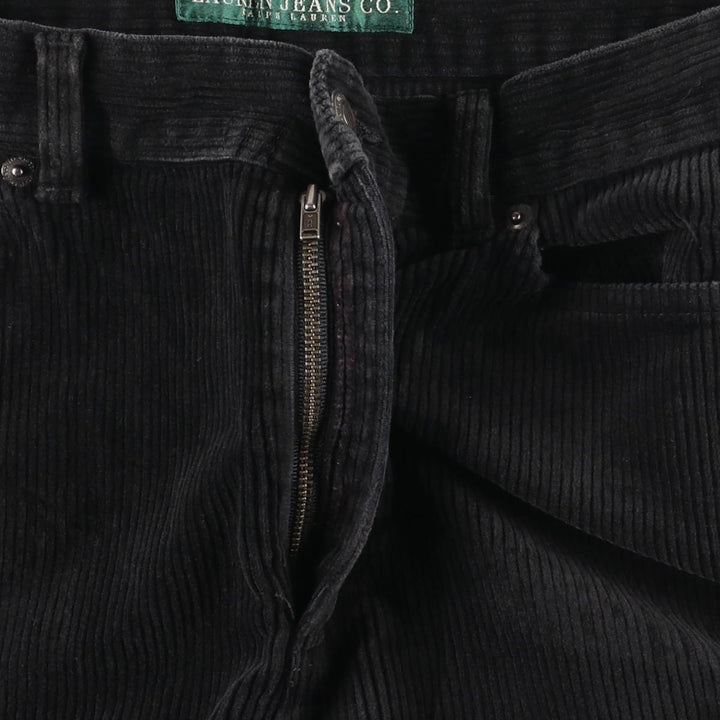 Ralph Lauren LAUREN JEANS CO. Corduroy Pants, Women's XL (equivalent to W32) cotton green type Vintage Second Hand