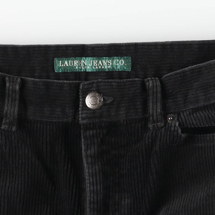 Ralph Lauren LAUREN JEANS CO. Corduroy Pants, Women's XL (equivalent to W32) cotton green type Vintage Second Hand