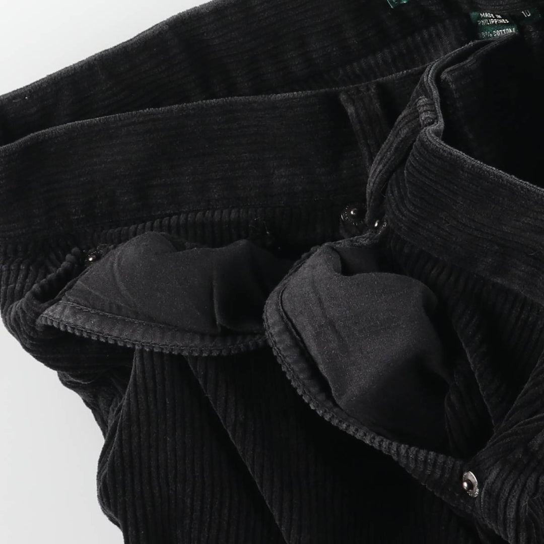 Ralph Lauren LAUREN JEANS CO. Corduroy Pants, Women's XL (equivalent to W32) cotton green type Vintage Second Hand