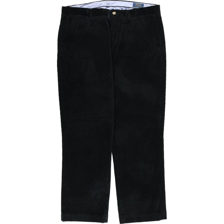 Ralph Lauren POLO RALPH LAUREN STRETCH CLASSIC FIT Corduroy Pants Men's Size W37 unclear navy blue type Vintage Second Hand