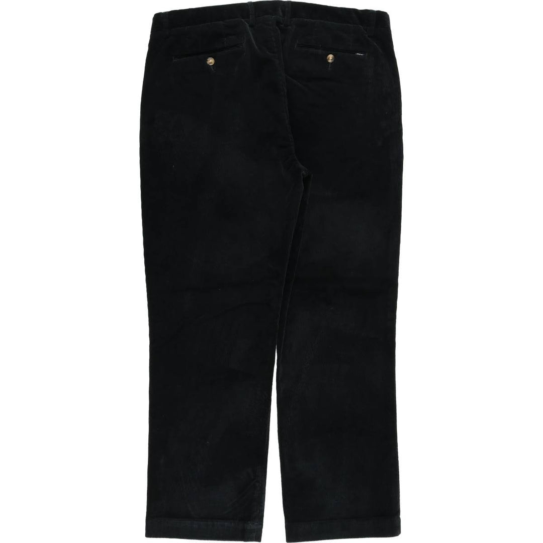 Ralph Lauren POLO RALPH LAUREN STRETCH CLASSIC FIT Corduroy Pants Men's Size W37 unclear navy blue type Vintage Second Hand