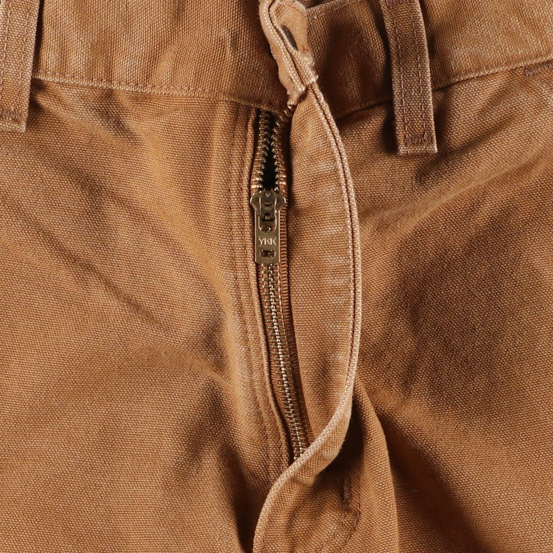 Carhartt Dungaree Fit Duck Painter Pants, Men's, W37 equivalent cotton brown type Vintage Second Hand