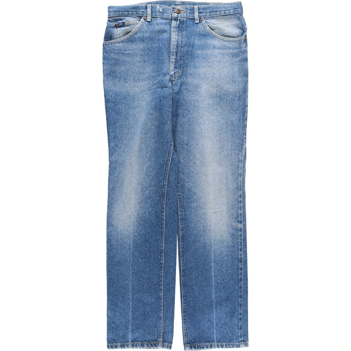 Lee Tapered Denim Pants, Made in USA, Men's, Size W34 cotton blue type Vintage Second Hand