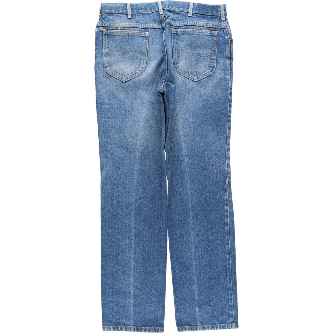 Lee Tapered Denim Pants, Made in USA, Men's, Size W34 cotton blue type Vintage Second Hand