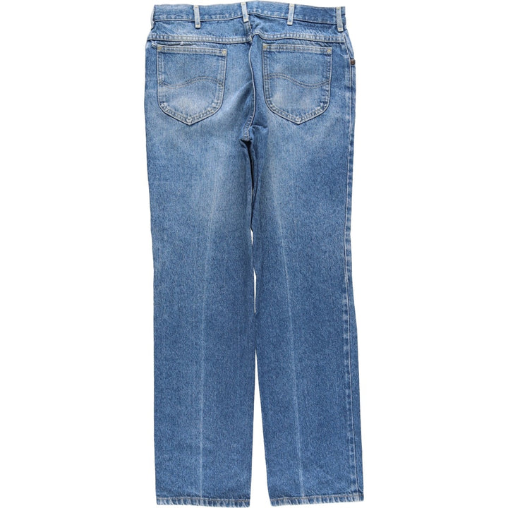 Lee Tapered Denim Pants, Made in USA, Men's, Size W34 cotton blue type Vintage Second Hand