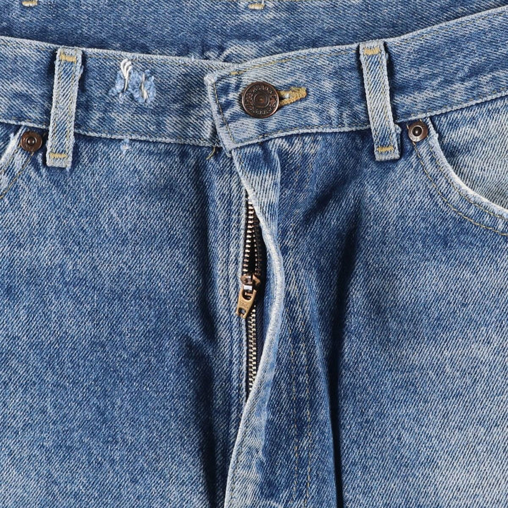 Lee Tapered Denim Pants, Made in USA, Men's, Size W34 cotton blue type Vintage Second Hand