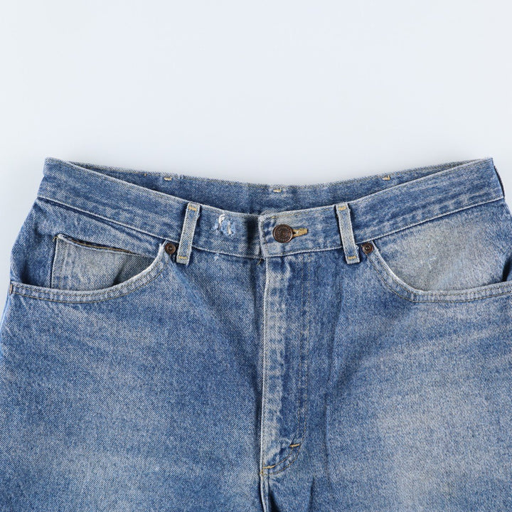 Lee Tapered Denim Pants, Made in USA, Men's, Size W34 cotton blue type Vintage Second Hand