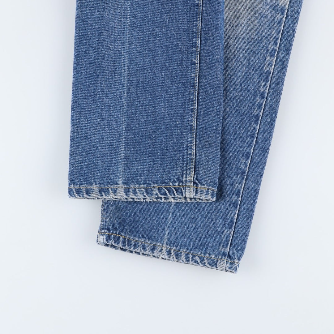 Lee Tapered Denim Pants, Made in USA, Men's, Size W34 cotton blue type Vintage Second Hand