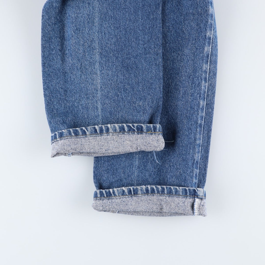 Lee Tapered Denim Pants, Made in USA, Men's, Size W34 cotton blue type Vintage Second Hand