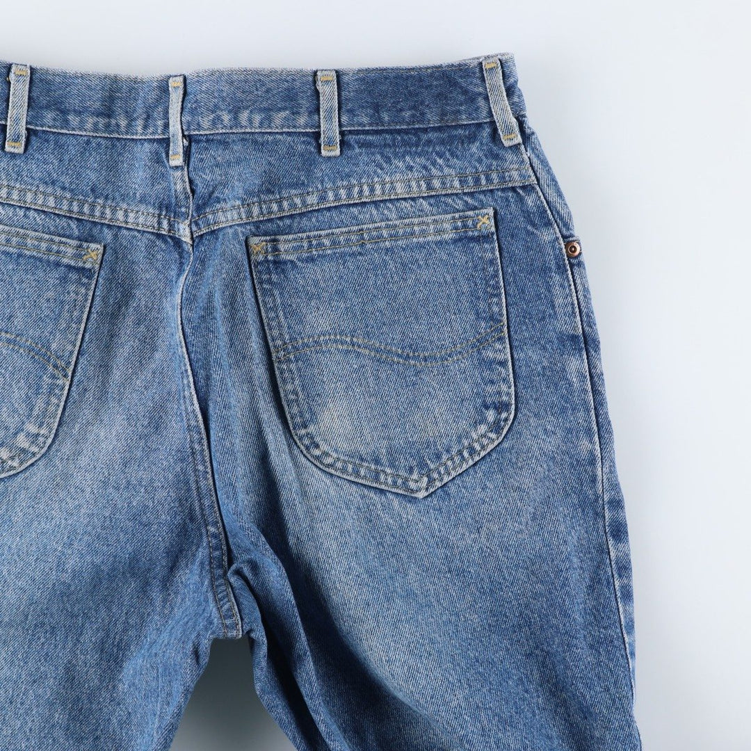 Lee Tapered Denim Pants, Made in USA, Men's, Size W34 cotton blue type Vintage Second Hand
