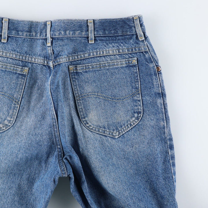 Lee Tapered Denim Pants, Made in USA, Men's, Size W34 cotton blue type Vintage Second Hand