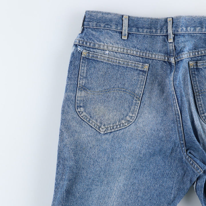 Lee Tapered Denim Pants, Made in USA, Men's, Size W34 cotton blue type Vintage Second Hand