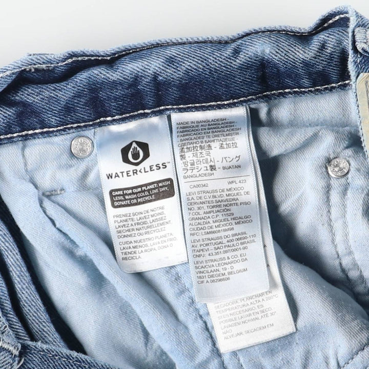 Levi's SILVER TAB LOOSE Tapered Denim Pants, Men's Size W32 cotton blue type Vintage Second Hand