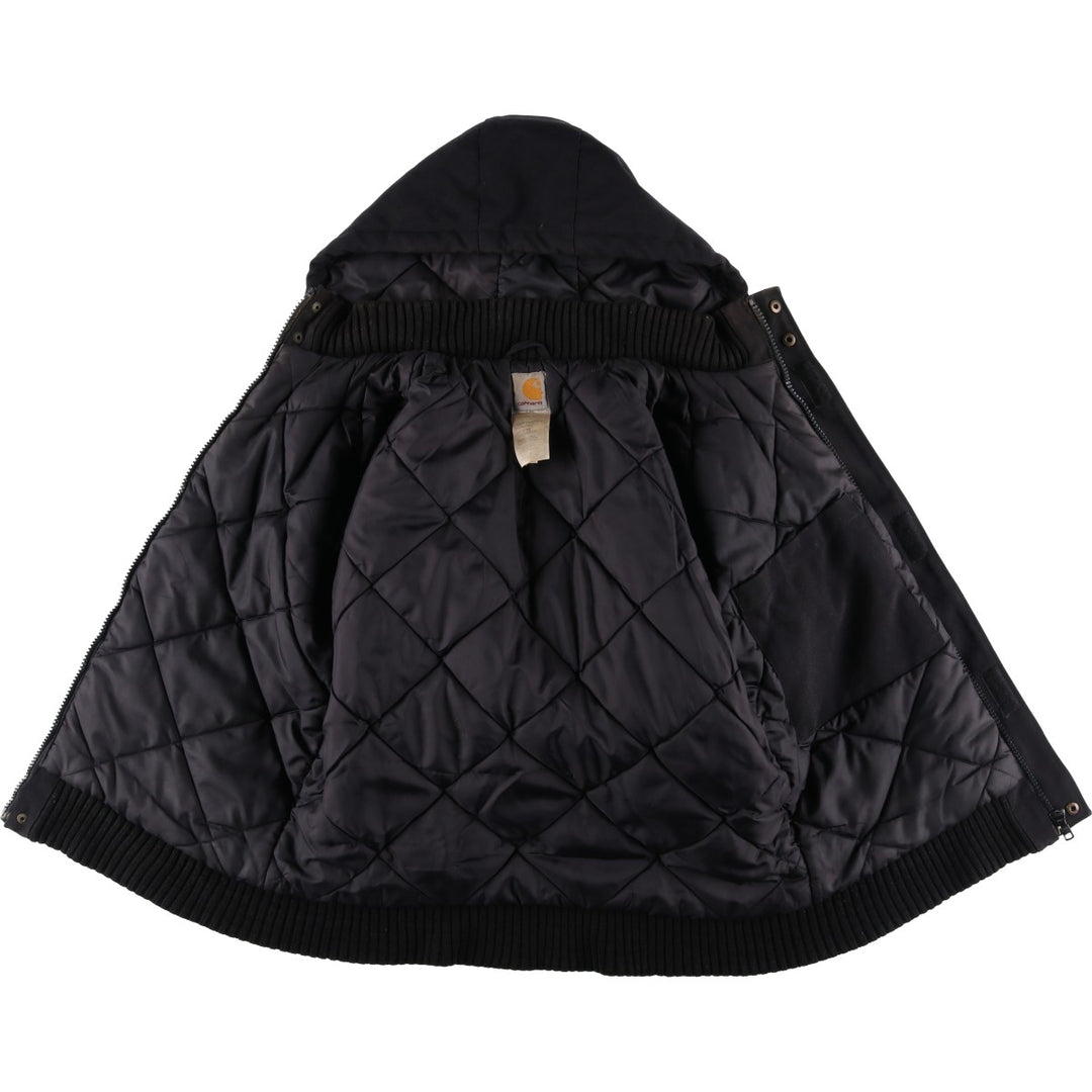 Carhartt CORDURA Padded Puffer Jacket, Men's Size Small Nylon black type Vintage Second Hand