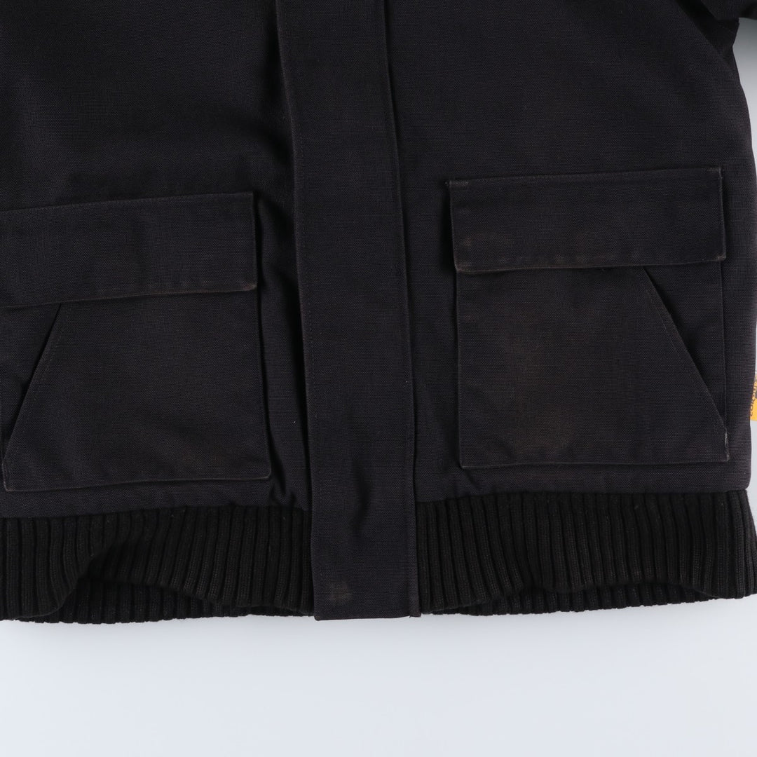 Carhartt CORDURA Padded Puffer Jacket, Men's Size Small Nylon black type Vintage Second Hand