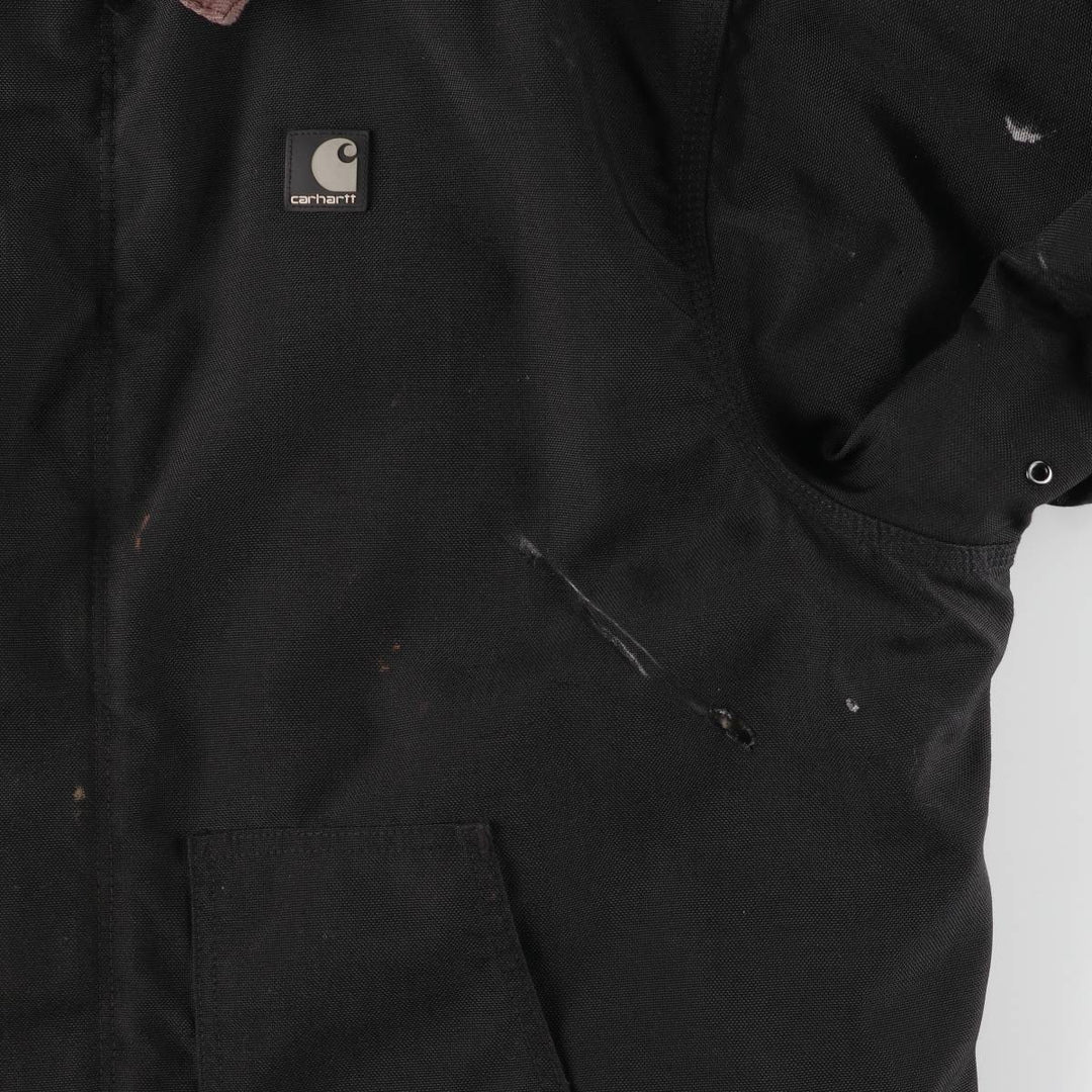 Carhartt Traditional Jacket, Padded Puffer Jacket, Men's XL unclear black type Vintage Second Hand