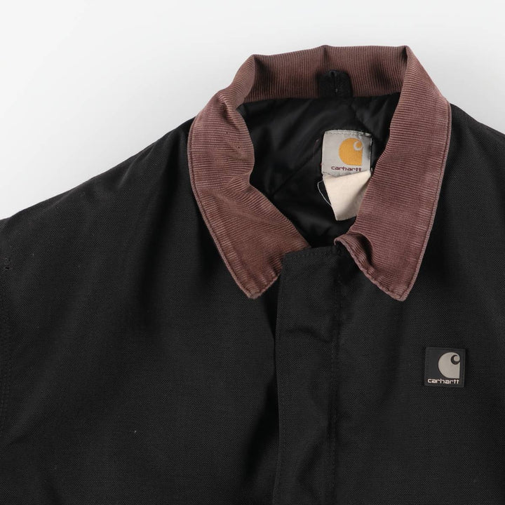 Carhartt Traditional Jacket, Padded Puffer Jacket, Men's XL unclear black type Vintage Second Hand