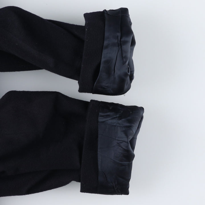 Burberry's wool tailored jacket, size M, men's wool navy blue type Vintage Second Hand