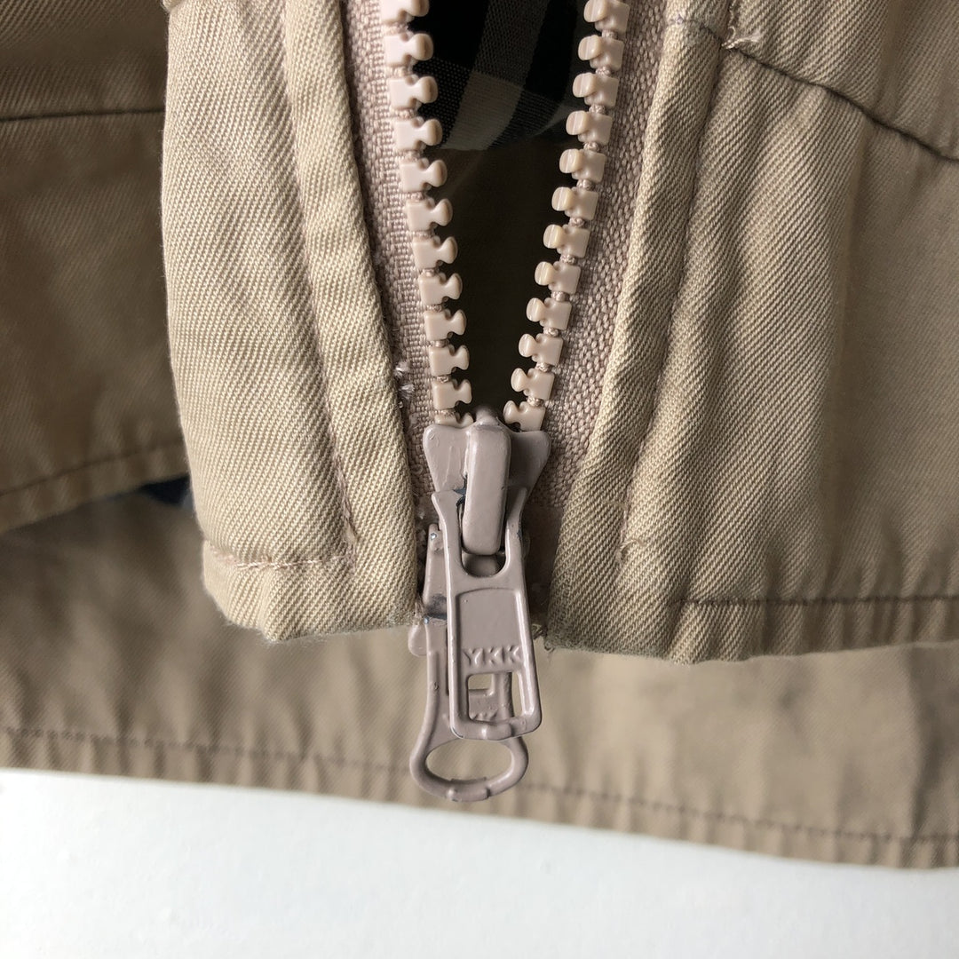 Burberry's cotton jacket, men's size XL cotton Beige type Vintage Second Hand