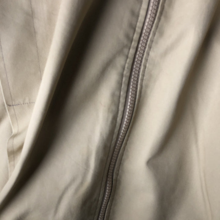 Burberry's cotton jacket, men's size XL cotton Beige type Vintage Second Hand