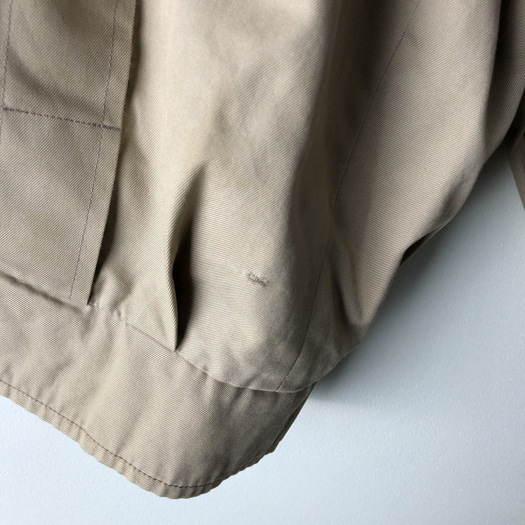 Burberry's cotton jacket, men's size XL cotton Beige type Vintage Second Hand