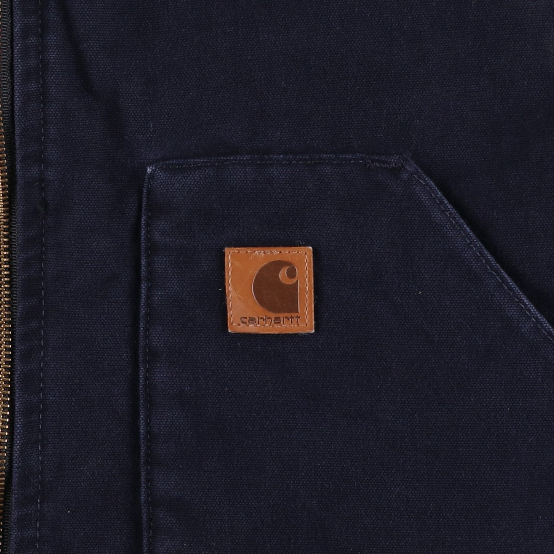 Carhartt Classic Padded Duck Vest, Men's XXL cotton navy blue type Vintage Second Hand
