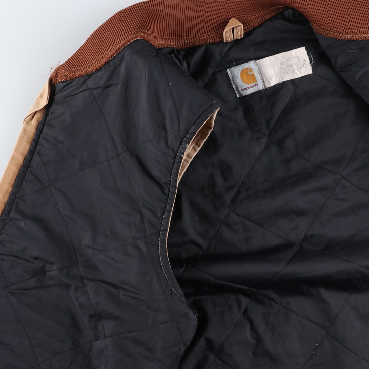 Vintage Carhartt Classic Padded Duck Vest, Made in USA, Men's XL cotton brown type Vintage Second Hand