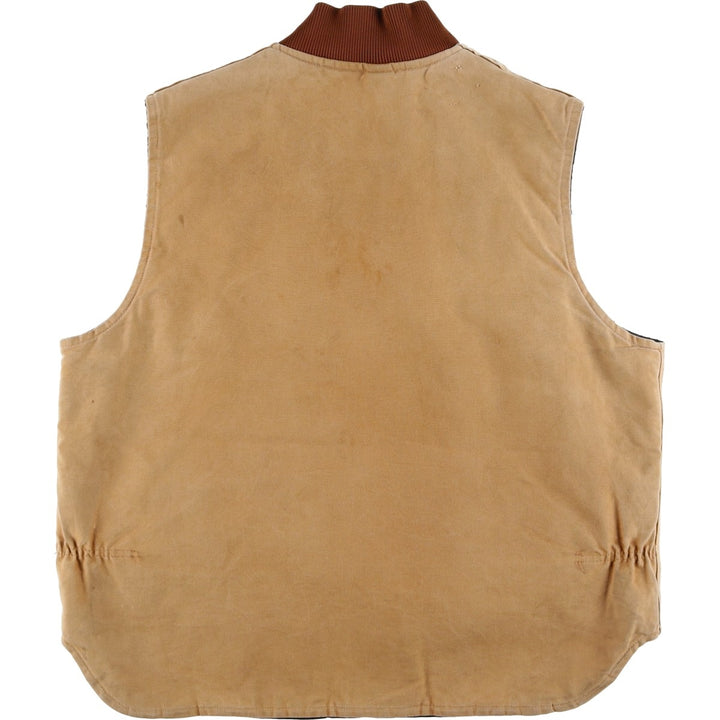 Carhartt Classic Padded Duck Vest, Men's XL unclear beige type brown Vintage Second Hand