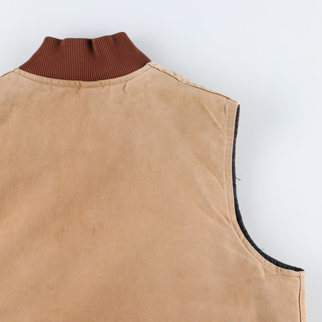 Carhartt Classic Padded Duck Vest, Men's XL unclear beige type brown Vintage Second Hand