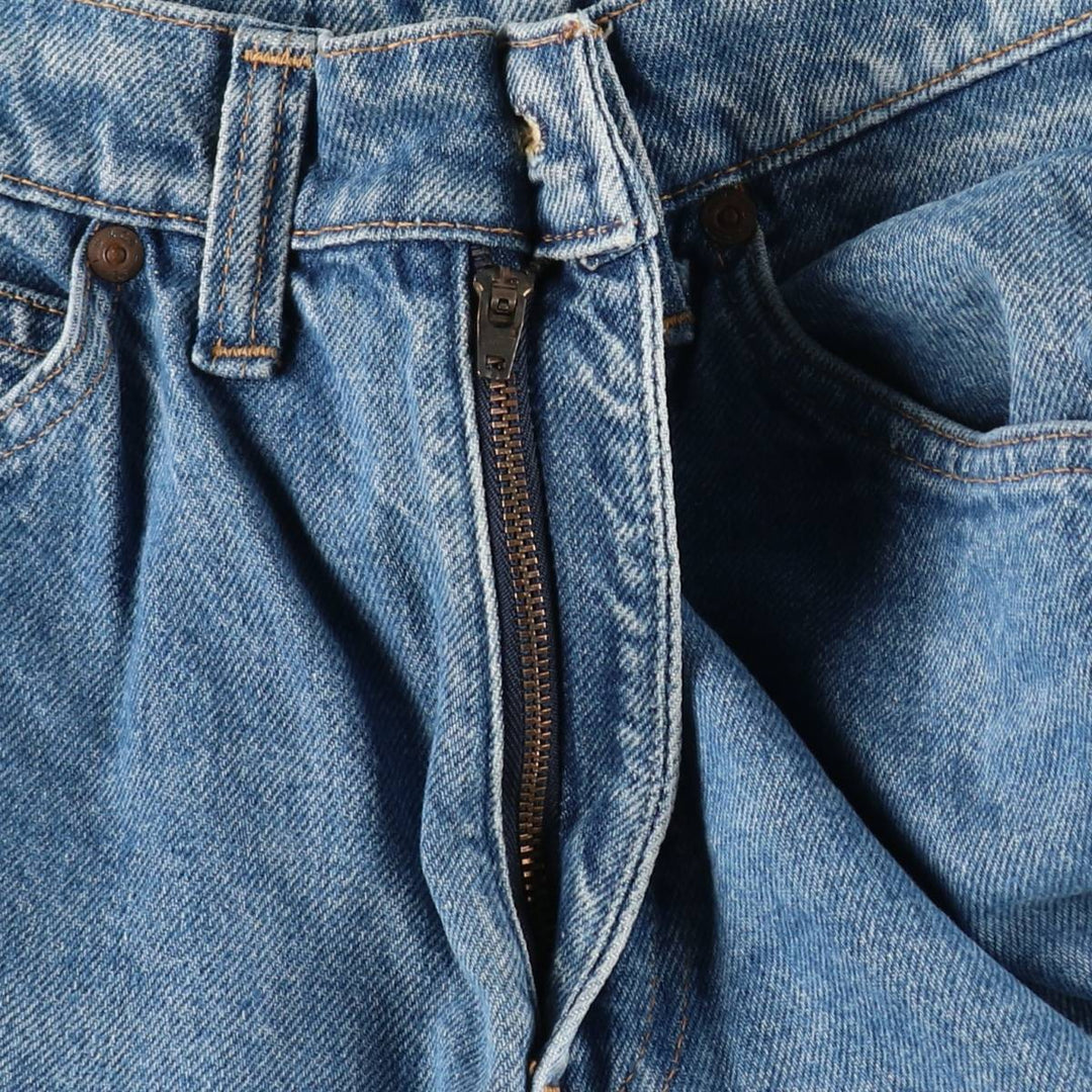 ~1970'S Levi's Straight Denim Pants, Women's Size M (W26 equivalent), Vintage unclear blue type Vintage Second Hand