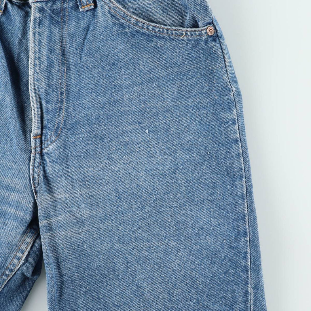~1970'S Levi's Straight Denim Pants, Women's Size M (W26 equivalent), Vintage unclear blue type Vintage Second Hand