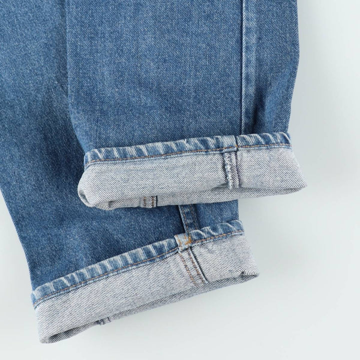 ~1970'S Levi's Straight Denim Pants, Women's Size M (W26 equivalent), Vintage unclear blue type Vintage Second Hand