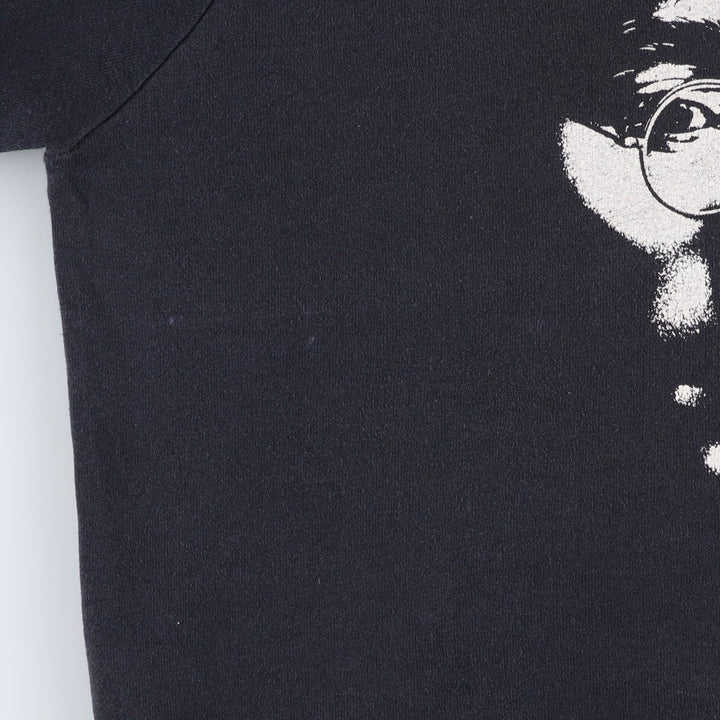 80'S Fruit of the Loom John Lennon Band Sweatshirt, Made in USA, Men's Size L (approx.) unclear black type Vintage Second Hand