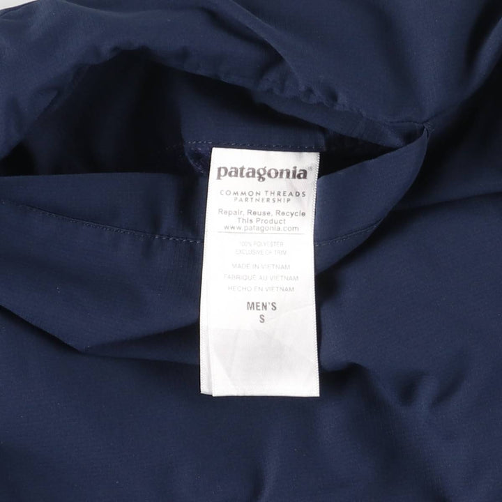 Patagonia Reversible Snap-T Glysade Pullover 25385FA15 Half-Zip Fleece Pullover polyester navy blue type Vintage Second Hand