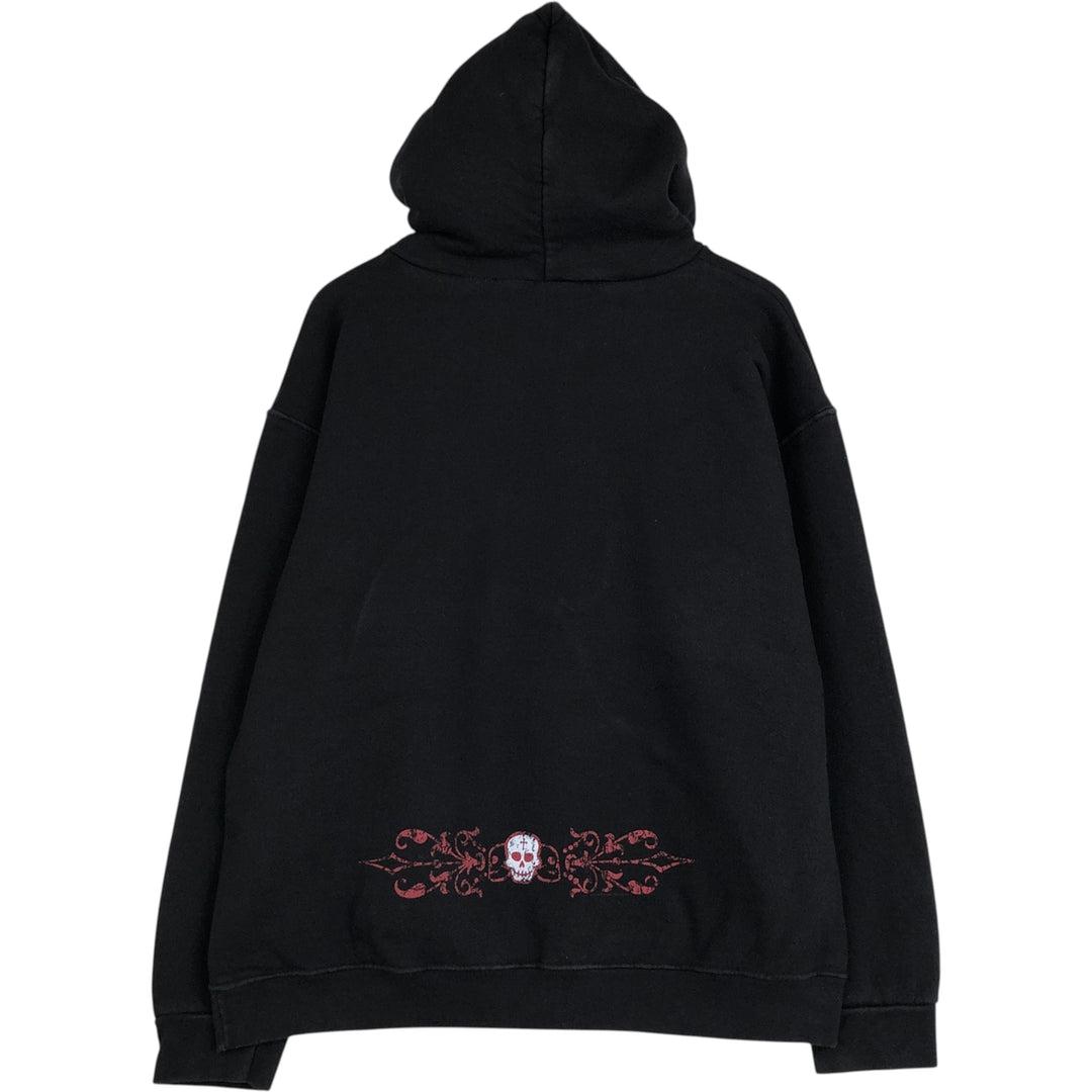 Vintage 90'S Alstyle Motley Crue band sweatshirt pullover hoodie, size L, men's cotton black type Vintage Second Hand