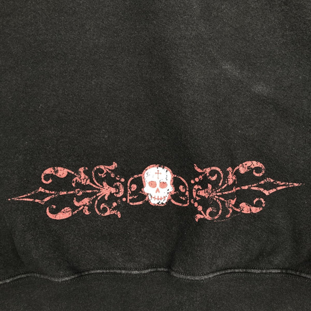 Vintage 90'S Alstyle Motley Crue band sweatshirt pullover hoodie, size L, men's cotton black type Vintage Second Hand