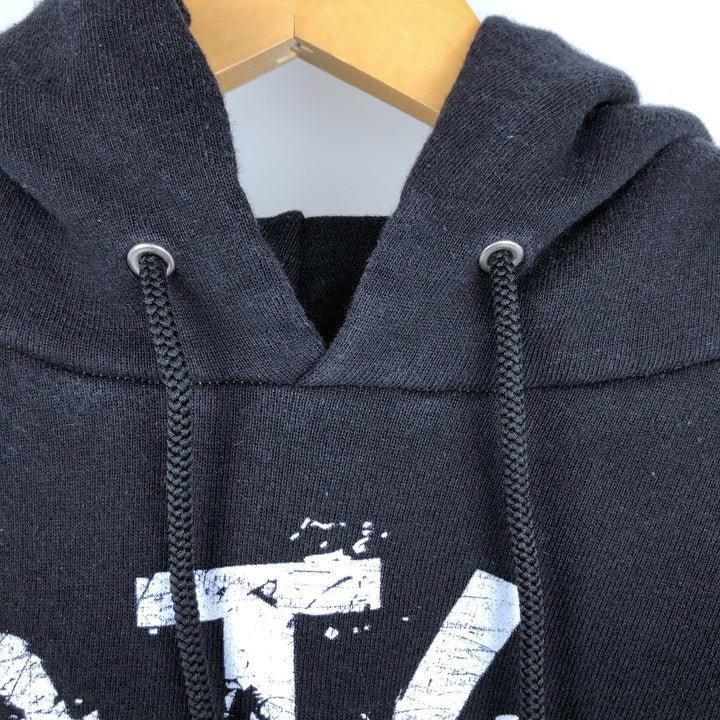 Vintage 90'S Alstyle Motley Crue band sweatshirt pullover hoodie, size L, men's cotton black type Vintage Second Hand