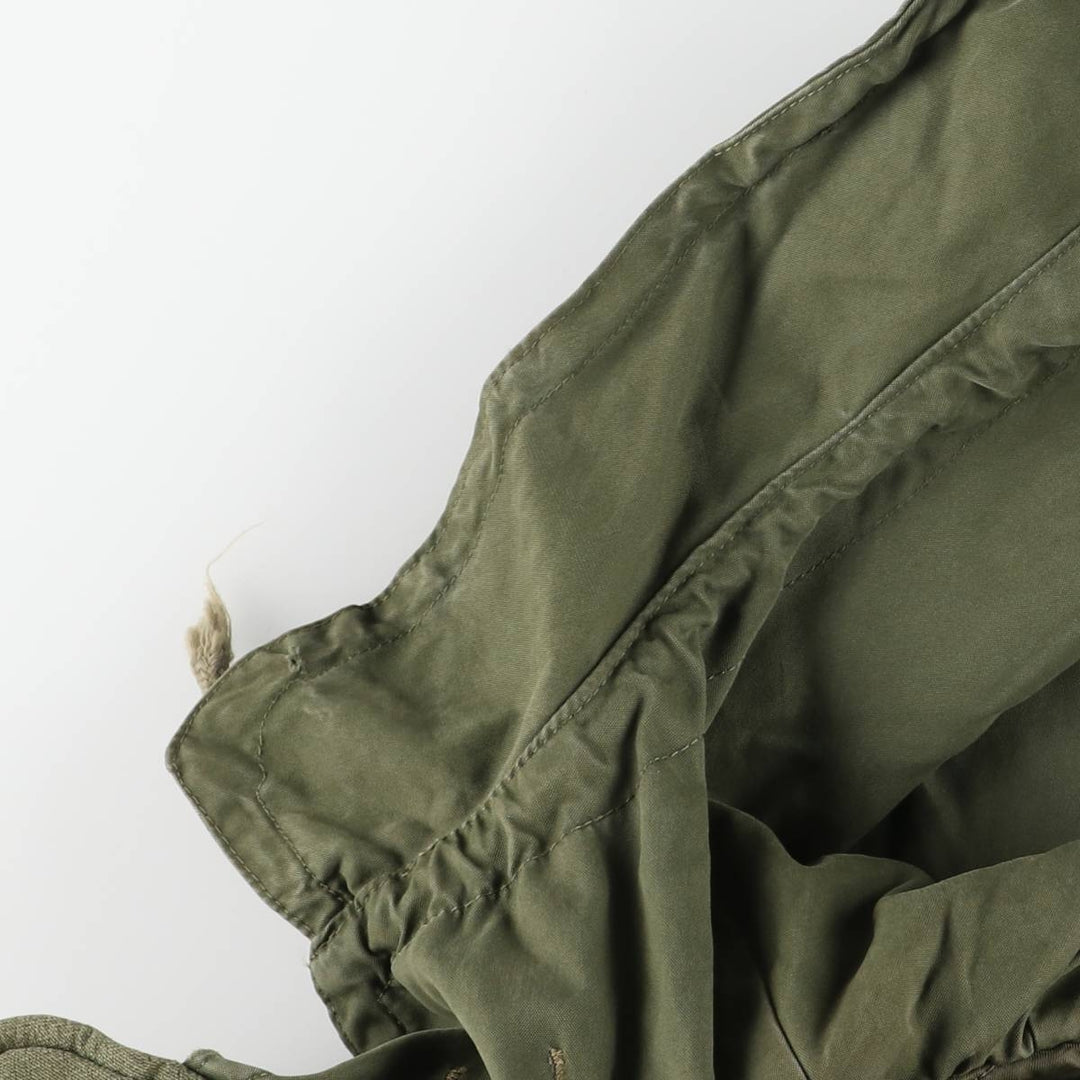 Canadian Military CVC Hooded Padded Military Tanker Jacket, Size 5 Medium Regular, Men's Size M, Vintage unclear Khaki type Vintage Second Hand