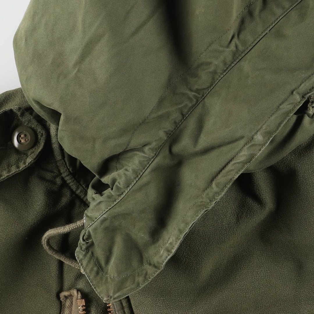 Canadian Military CVC Hooded Padded Military Tanker Jacket, Size 5 Medium Regular, Men's Size M, Vintage unclear Khaki type Vintage Second Hand