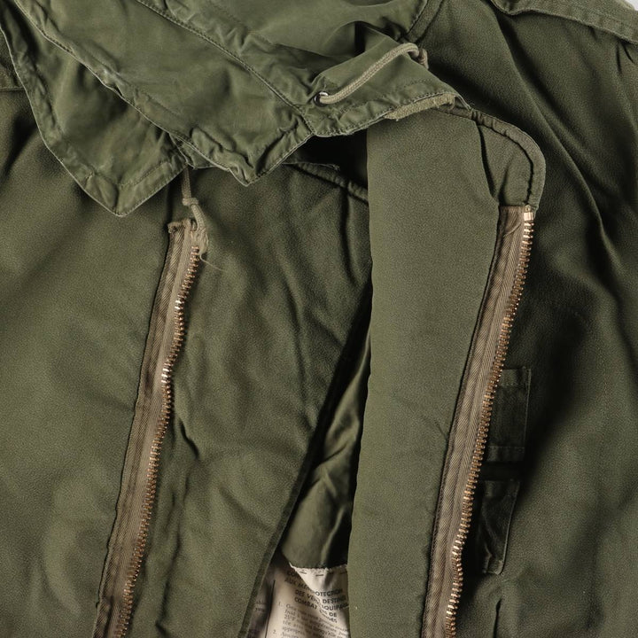 Canadian Military CVC Hooded Padded Military Tanker Jacket, Size 5 Medium Regular, Men's Size M, Vintage unclear Khaki type Vintage Second Hand