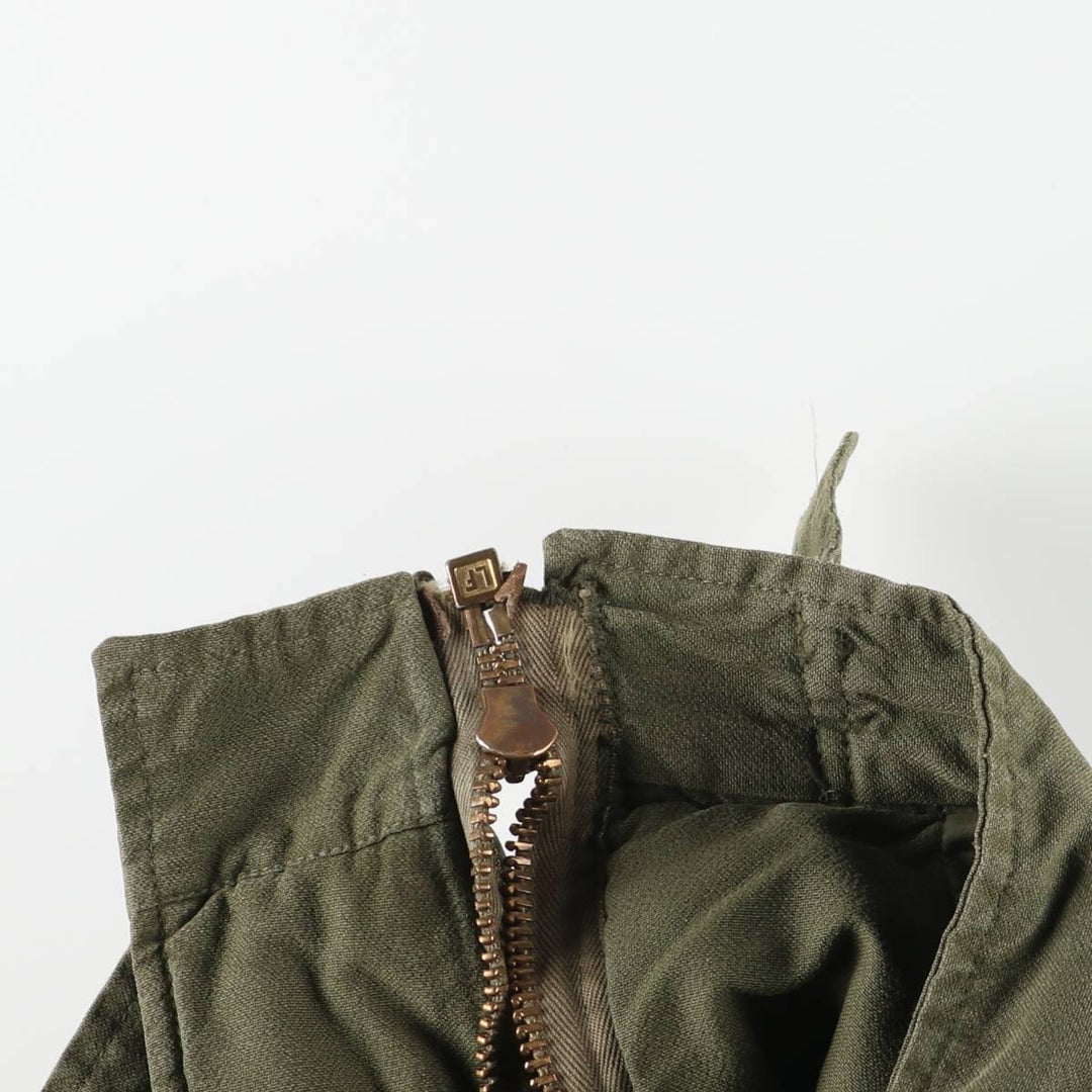 Canadian Military CVC Hooded Padded Military Tanker Jacket, Size 5 Medium Regular, Men's Size M, Vintage unclear Khaki type Vintage Second Hand