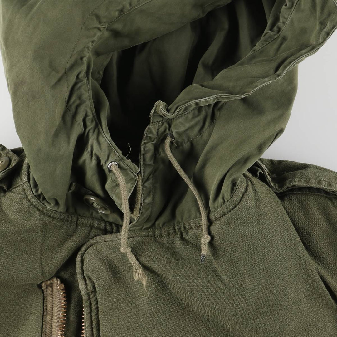 Canadian Military CVC Hooded Padded Military Tanker Jacket, Size 5 Medium Regular, Men's Size M, Vintage unclear Khaki type Vintage Second Hand