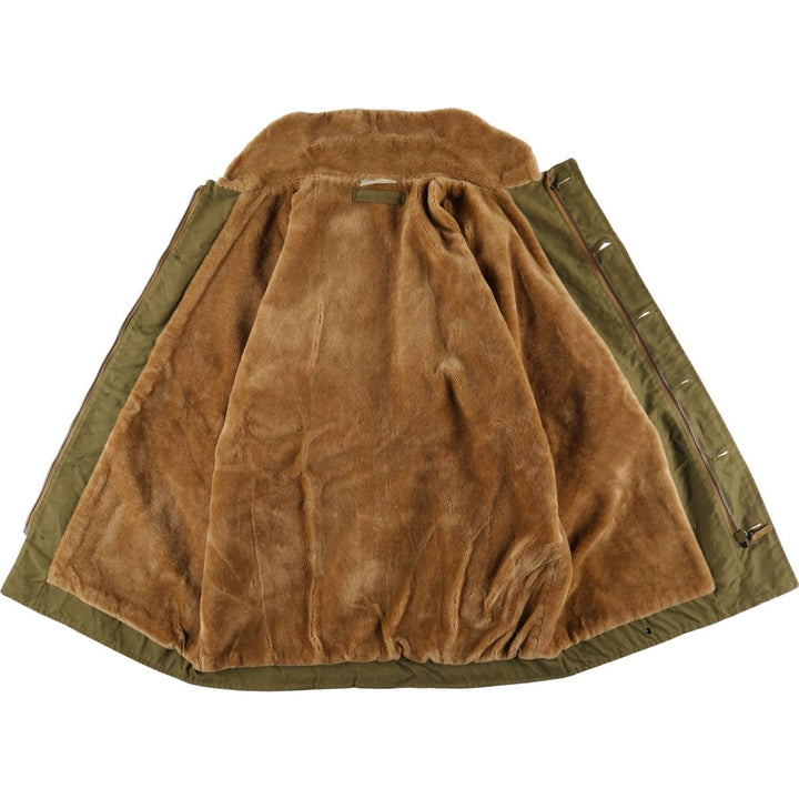 N-1 Military Deck Jacket Men's XL unclear Khaki type Vintage Second Hand