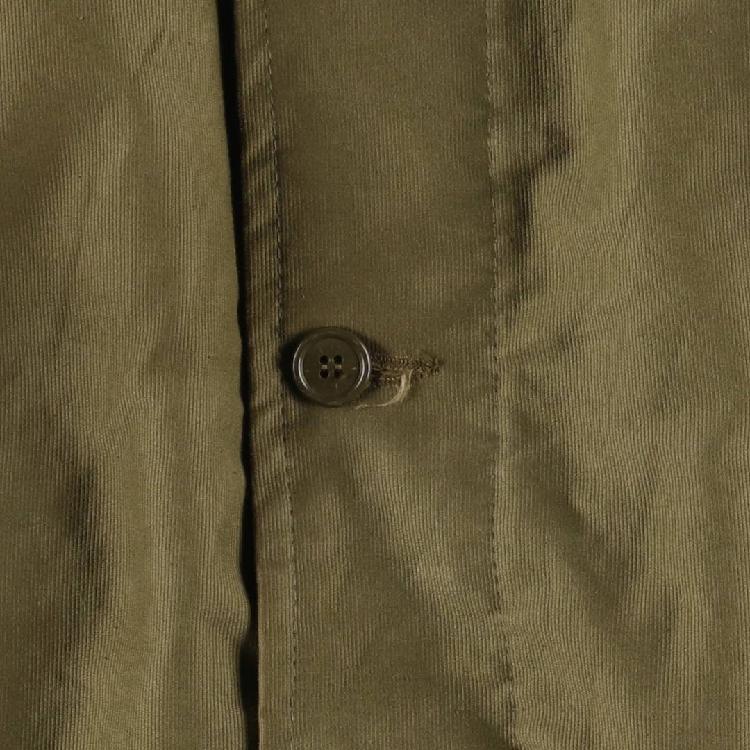 N-1 Military Deck Jacket Men's XL unclear Khaki type Vintage Second Hand