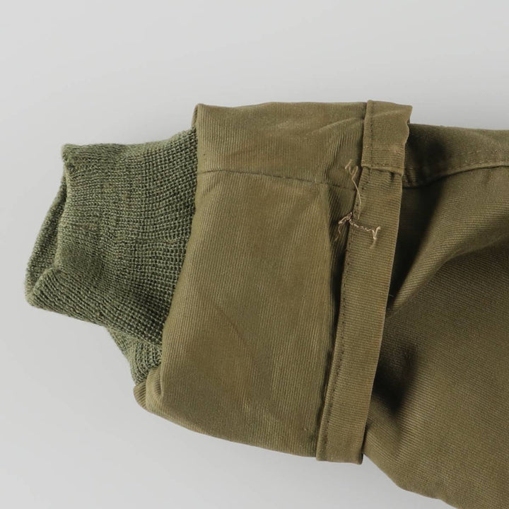 N-1 Military Deck Jacket Men's XL unclear Khaki type Vintage Second Hand