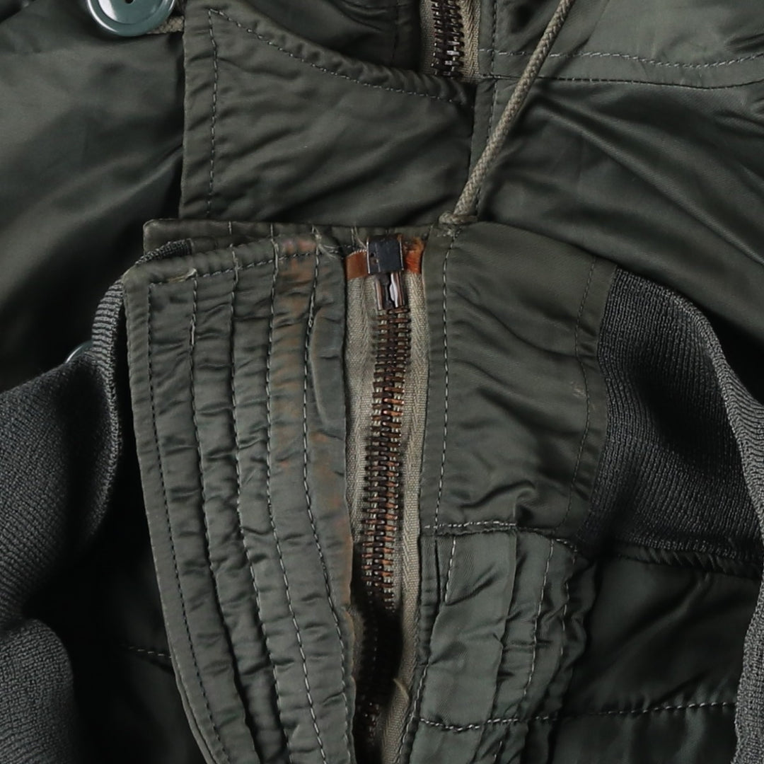 1980'S US Military Alpha N-2B Flight Jacket, Large, Men's Size L, Vintage others Khaki type Vintage Second Hand