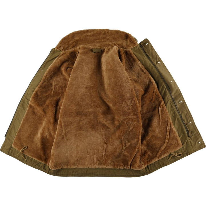 N-1 Military Deck Jacket Men's XL unclear Khaki type Vintage Second Hand